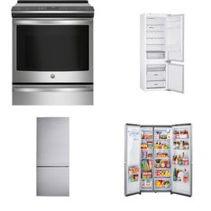 3 Pallets – 8 Pcs – Laundry, Refrigerators, Ovens / Ranges – Used – LG, Samsung, WHIRLPOOL, GE