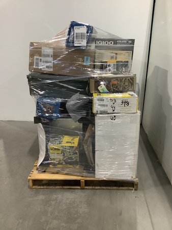 1 Pallet – 15 Pcs – NOT FUNCTIONAL/NOT WORKING/OR MISSING PARTS – Camping & Hiking, Hunting (Assume NOTHING Works) – Outdoor Retailer