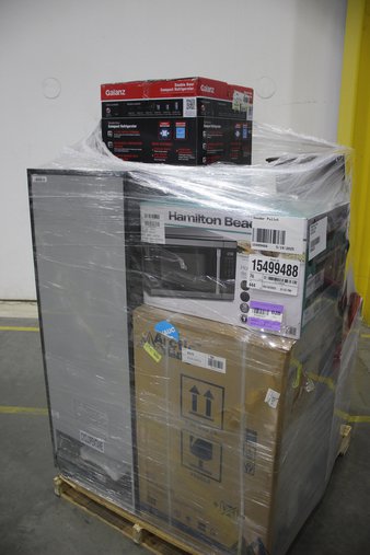 3 Pallets – 24 Pcs – Bar Refrigerators & Water Coolers, Freezers, Refrigerators – Untested Customer Returns – Walmart