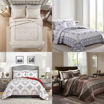 Pallet – 19 Pcs – Bedding Sets – Like New – Private Label Home Goods, Madison Park, Home Essence, Intelligent Design