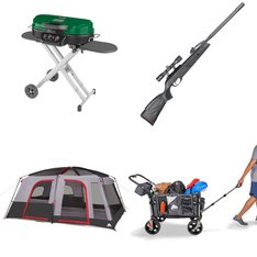 Pallet - 13 Pcs - Camping & Hiking, Firearms, Unsorted, Grills & Outdoor Cooking - Customer Returns - Ozark Trail, Gamo, Ozark, Coleman