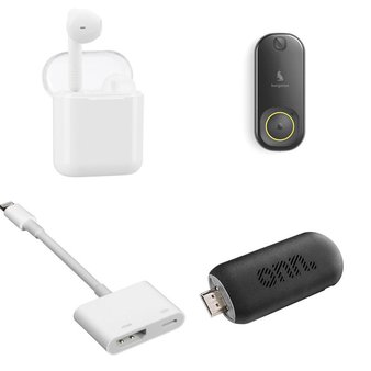 Clearance! 2 Pallets – 2014 Pcs – Cases, In Ear Headphones, Other, Security & Surveillance – Customer Returns – onn., Onn, Apple, OtterBox