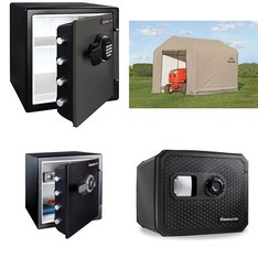 Pallet - 12 Pcs - Safes, Patio & Outdoor Lighting / Decor - Customer Returns - SentrySafe, Sentry, ShelterLogic