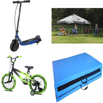 CLEARANCE! Pallet – 15 Pcs – Camping & Hiking, Powered, Outdoor Sports, Game Room – Overstock – Coleman, Ozark Trail