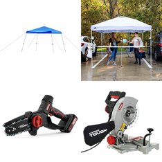 4 Pallets - 58 Pcs - Camping & Hiking, Power Tools, Hedge Clippers & Chainsaws, Patio - Untested Customer Returns CL