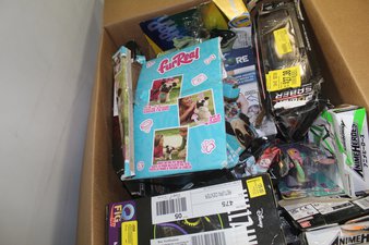 1 Parcel Box – 28 Pcs – Action Figures, Stuffed Animals – OPEN BOX UNTESTED RETURNS – Walmart