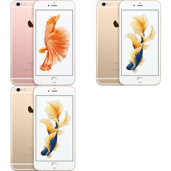 94 Pcs – Apple iPhone 6S Plus – Refurbished (GRADE A – Unlocked) – Models: 3A551LL/A, 3A550LL/A, MKWD2LL/A