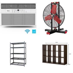 CLEARANCE! Pallet - 21 Pcs - Storage & Organization, Fans, Air Conditioners, Office - Overstock - StrongHold, Hyper Tough