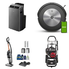 Pallet - 14 Pcs - Vacuums, Air Conditioners, Heaters, Pressure Washers - Customer Returns - Bissell, Wyze, Midea, Hoover