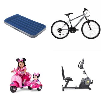 2 Pallets – 22 Pcs – Cycling & Bicycles, Mattresses, Vehicles, Exercise & Fitness – Overstock – Bestway, Huffy, Pacific Cycle, ProForm
