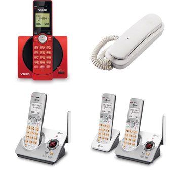 Pallet – 310 Pcs – Cordless / Corded Phones – Customer Returns – VTECH