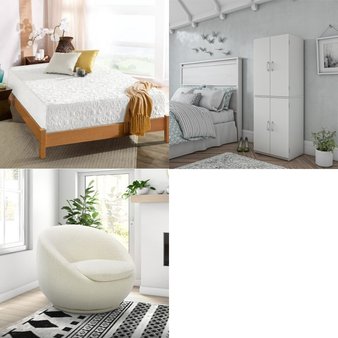 CLEARANCE! Pallet – 6 Pcs – Living Room, Bedroom, Mattresses – Overstock – Better Homes & Gardens