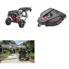 CLEARANCE! Pallet - 6 Pcs - Pressure Washers - Customer Returns - Black Max