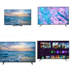 3 Pallets – 22 Pcs – LED/LCD TVs – Refurbished (GRADE A, GRADE B) – Onn, Samsung, LG, Philips