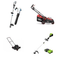 Pallet - 13 Pcs - Trimmers & Edgers, Mowers, Hedge Clippers & Chainsaws - Customer Returns - Hyper Tough, GreenWorks Tools, Hart, power smart