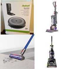 Pallet – 13 Pcs – Vacuums – Damaged / Missing Parts / Tested NOT WORKING – Bissell, Dyson, iRobot, Hoover