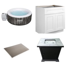 CLEARANCE! 3 Pallets - 53 Pcs - Vacuums, Hardware, Hot Tubs & Saunas, Rugs & Mats - Customer Returns - Hart, Wyze, Tineco, Hoover