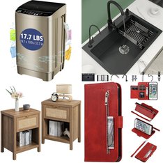 Pallet - 15 Pcs - Luggage, Unsorted, Bedroom, Toasters & Ovens - Customer Returns - Travelhouse, Zimtown, Paris Rhone, INSE