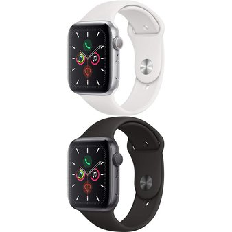 5 Pcs – Series 5 Apple Watch – 44MM – GPS – Refurbished (GRADE A, GRADE B) – Models: MWVD2LL/A, MWVF2LL/A