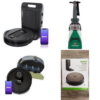 Pallet – 23 Pcs – Vacuums, Arts & Crafts – Damaged / Missing Parts / Tested NOT WORKING – Tineco, Shark, Cricut, iRobot