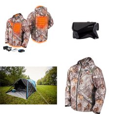 Pallet - 89 Pcs - Optics / Binoculars, Hunting, Camping & Hiking, Jackets & Outerwear - Customer Returns - Stealth Cam, Halo, Coleman, Quechua