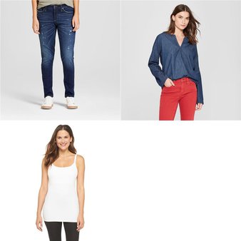 100 Pcs – Shirts & Blouses – New – Retail Ready – Universal Thread, Gilligan & O’Malley