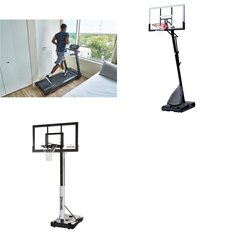 Pallet - 3 Pcs - Outdoor Sports, Exercise & Fitness - Customer Returns - Spalding, ECHELON