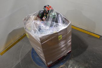 1 Pallets – 206 Pcs – New Boardgames, Puzzles & Building Blocks, Action Figures, Stuffed Animals, Dolls – New and New Damaged Box – Walmart