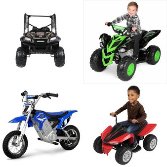 Pallet – 4 Pcs – Vehicles, Cycling & Bicycles, Outdoor Sports – Customer Returns – Adventure Force, Hyper, YAMAHA, Realtree