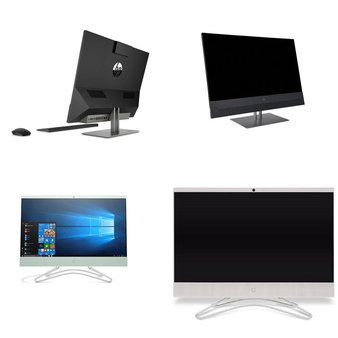 Pallet – 46 Pcs – Desktop Computers – Salvage – HP, DELL, Onn, EVOO