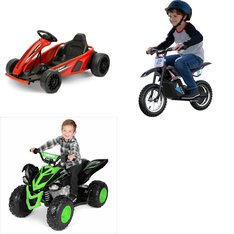 Pallet – 5 Pcs – Vehicles – Customer Returns – YAMAHA, Razor, Hyper Toys