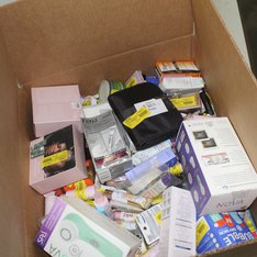 1 Parcel Box - 266 Pcs - Makeup, Bath & Body - OPEN BOX UNTESTED RETURNS - Walmart