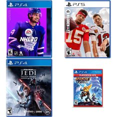 23 Pcs - Sony Video Games - New - NHL 20 (PS4), Star Wars Jedi: Fallen Order - PlayStation 4, Madden NFL 22 (PS5), NHL 21 (PlayStation 4)