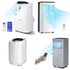 3 Pallets - 47 Pcs – Air Conditioners, Kitchen & Dining, Laundry, Humidifiers / De-Humidifiers - Untested Customer Returns - Walmart