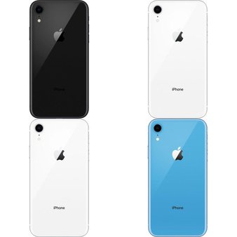 34 Pcs – Apple iPhone XR – Refurbished (GRADE A – Unlocked) – Models: MRYY2LL/A, MRYT2LL/A, MT012LL/A, MT092LL/A