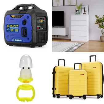 Pallet – 12 Pcs – Luggage, Office, Unsorted, Generators – Customer Returns – Homfa, Tripcomp, Nexpow, Travelhouse