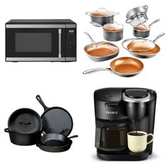 Pallet - 21 Pcs - Kitchen & Dining, Drip Brewers / Perculators, Microwaves, Heaters - Overstock - Keurig, Presto