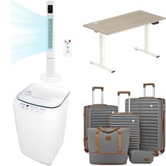 Pallet – 20 Pcs – Luggage, Bedroom, Vacuums, Office – Customer Returns – INSE, Ktaxon, Travelhouse, Eccomum