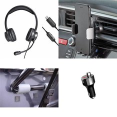 Pallet - 103 Pcs - Automotive Accessories, Over Ear Headphones, Automotive Parts, Other - Customer Returns - Allen Sports, Onn, onn., AutoDrive