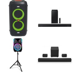 Pallet - 23 Pcs - Portable Speakers, Speakers - Customer Returns - Onn, JBL, ION Total, onn.