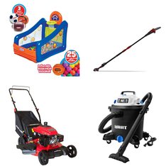 CLEARANCE! 2 Pallets - 35 Pcs - Outdoor Play, Leaf Blowers & Vaccums, Accessories, Grills & Outdoor Cooking - Customer Returns - Hyper Tough, Hart, Little Tikes, MinnARK