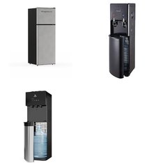 Pallet - 6 Pcs - Bar Refrigerators & Water Coolers, Refrigerators - Customer Returns - Primo, Avalon, Frigidaire