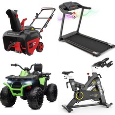 Pallet - 11 Pcs - Exercise & Fitness, Vehicles, Unsorted, Powered - Customer Returns - EVERCROSS, UNBRANDED, Hikiddo, POOBOO