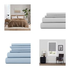 3 Pallets - 557 Pcs - Curtains & Window Coverings, Decor, Bath, Sheets, Pillowcases & Bed Skirts - Like New or New Customer Returns - JC Penney