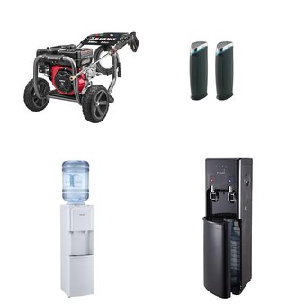 CLEARANCE! 3 Pallets – 19 Pcs – Bar Refrigerators & Water Coolers, Pressure Washers, Power Tools, Humidifiers / De-Humidifiers – Customer Returns – Primo Water, Black Max, Germ Guardian, Primo