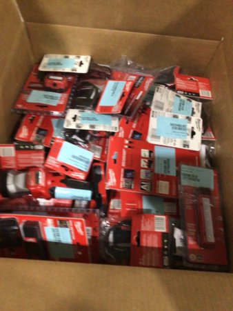 1 Parcel Box – 72 Pcs – Milwaukee Tools – Untested Customer Returns – Major Retailer