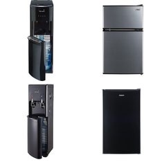 Pallet - 10 Pcs - Bar Refrigerators & Water Coolers, Refrigerators, Freezers - Customer Returns - Primo, HISENSE, Galanz, Primo Water