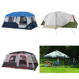 CLEARANCE! Pallet – 21 Pcs – Camping & Hiking – Customer Returns – Ozark Trail, Slumberjack, Ozark, Coleman
