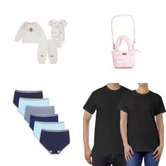 - Parcel Box - 12 Pcs - New Backpacks, Bags, Wallets & Accessories, T-Shirts, Polos, Sweaters - New and New Damaged Box - Walmart