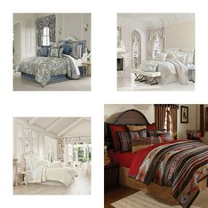 6 Pallets - 187 Pcs - Bedding Sets, Pillows, Comforters & Duvets, Blankets, Throws & Quilts - Like New or New Customer Returns - JC Penney